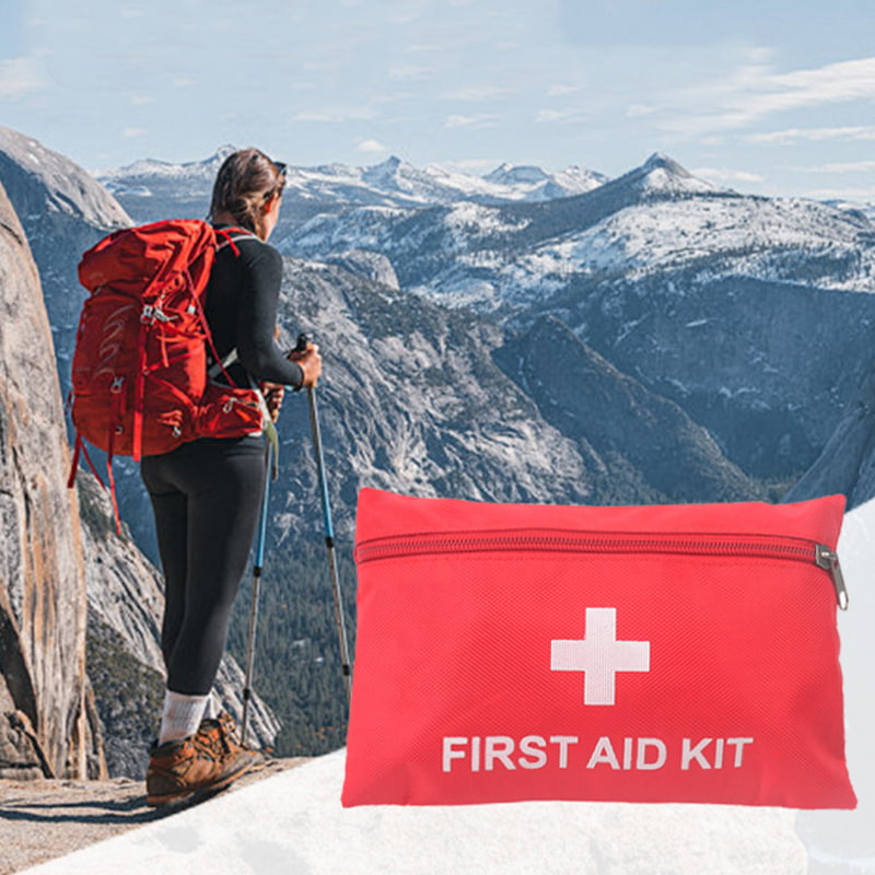 Hot Selling Basic Outdoor Survival Trauma Bag - Small Travel Medicine Kit for Car & Home