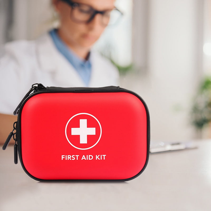 101 PCS Mini EVA First Aid Kit Box Waterproof Small Medical First Aid Kit for Home Outdoor