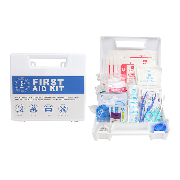 Compliant First Aid Kit, All-Purpose 25-Person Emergency First Aid Kit for Business, Worksite, Home, and Vehicle
