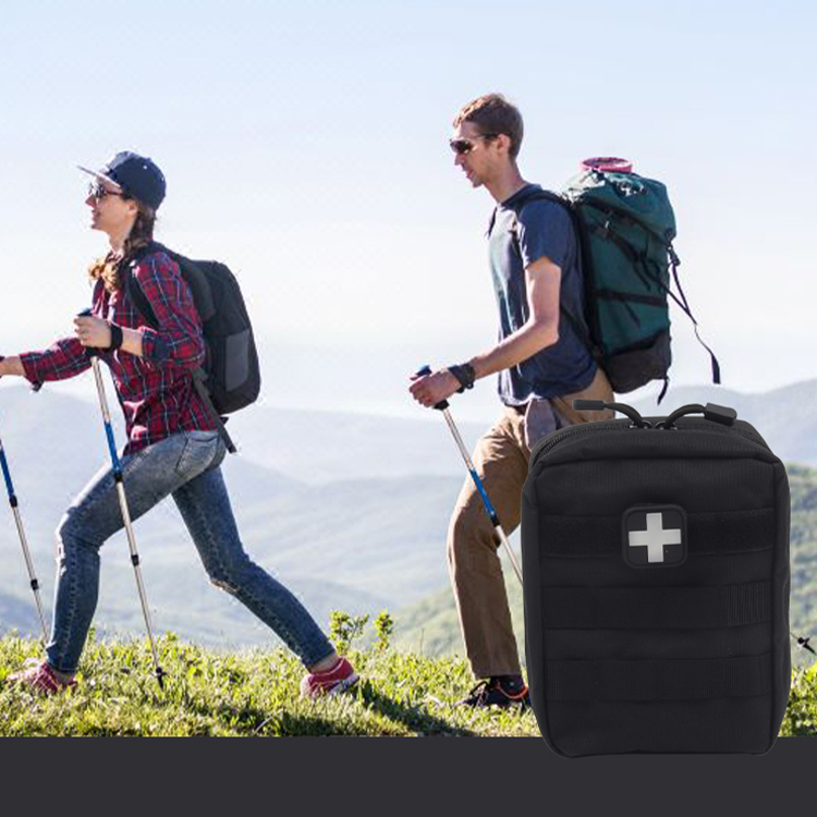 First Aid Kit EMT Medical IFAK Pouch, Molle Tactical Med Emergency Trauma Bag for Camping Home Car Hiking Hunting