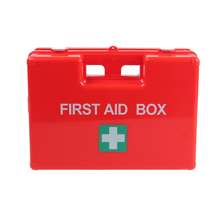 First Aid Kit Standard with Contents According to DIN 13157 Including Practical Wall Bracket First Aid Kit in Green for Business, Office, Construction