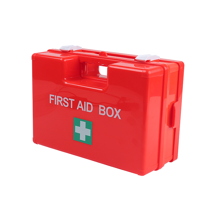 First Aid Kit Standard with Contents According to DIN 13157 Including Practical Wall Bracket First Aid Kit in Green for Business, Office, Construction