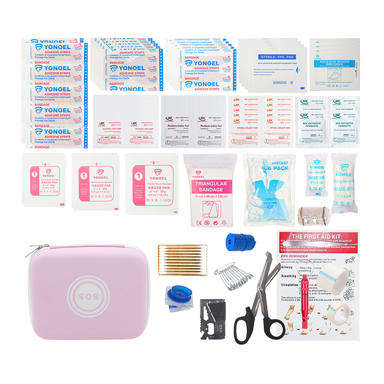 Customized Logo First Aid Kit Bag Waterproof First Aid Kit Emergency Medical First Aid Kit for Car Home Travel Camping
