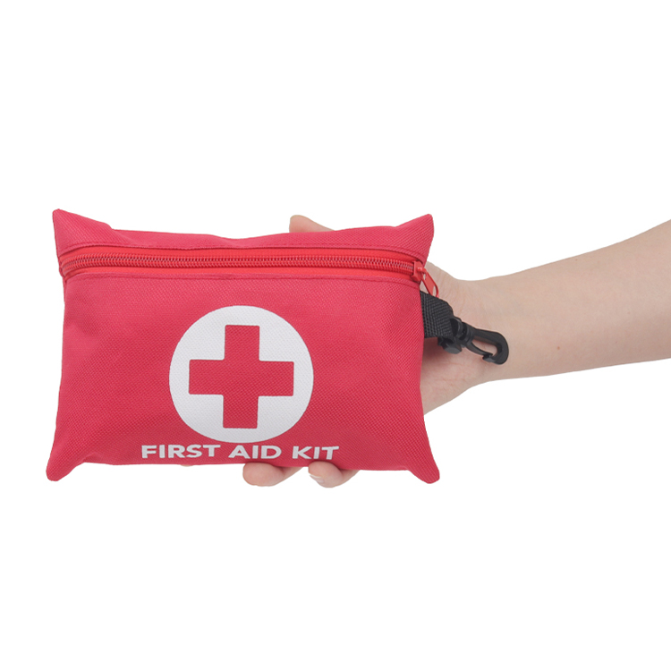 Mini Portable Medical 20*14cm First Aid Kit Sports Travel Emergency First Aid Kit for Car Home Office As a Gift