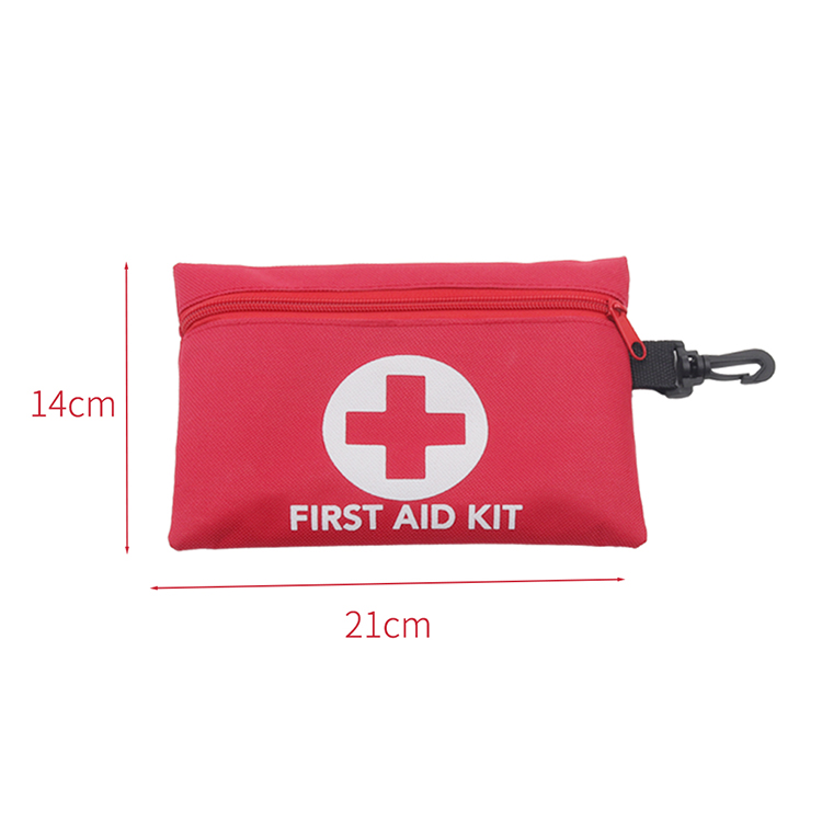 Mini Portable Medical 20*14cm First Aid Kit Sports Travel Emergency First Aid Kit for Car Home Office As a Gift
