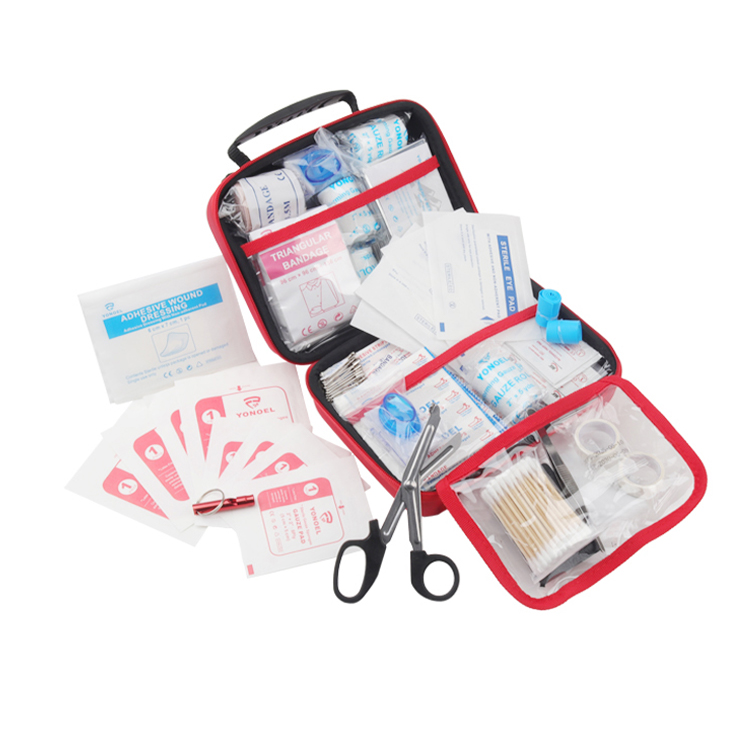 Customized Big EVA First Aid Kit Medical First Aid Bag Emergency Medical Supplies for Hiking Camping or As a Gift