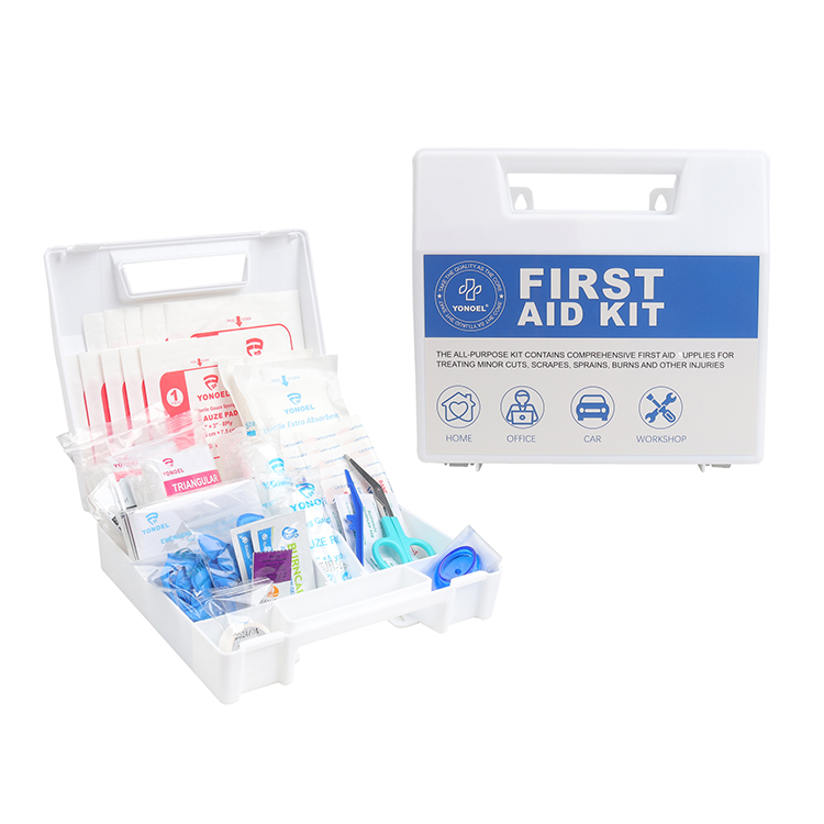 Compliant First Aid Kit, All-Purpose 25-Person Emergency First Aid Kit for Business, Worksite, Home, and Vehicle