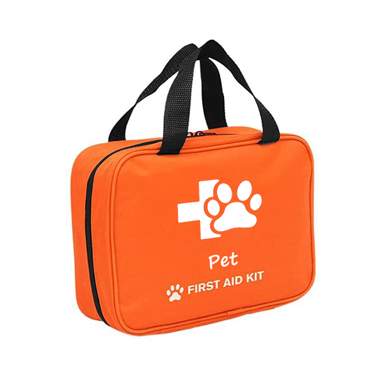 Portable Pet Care Equestrian Emergency Medicine First Aid Kit Bag for Pets Dogs & Cats Horses Pet with Colla Travel Emergencies