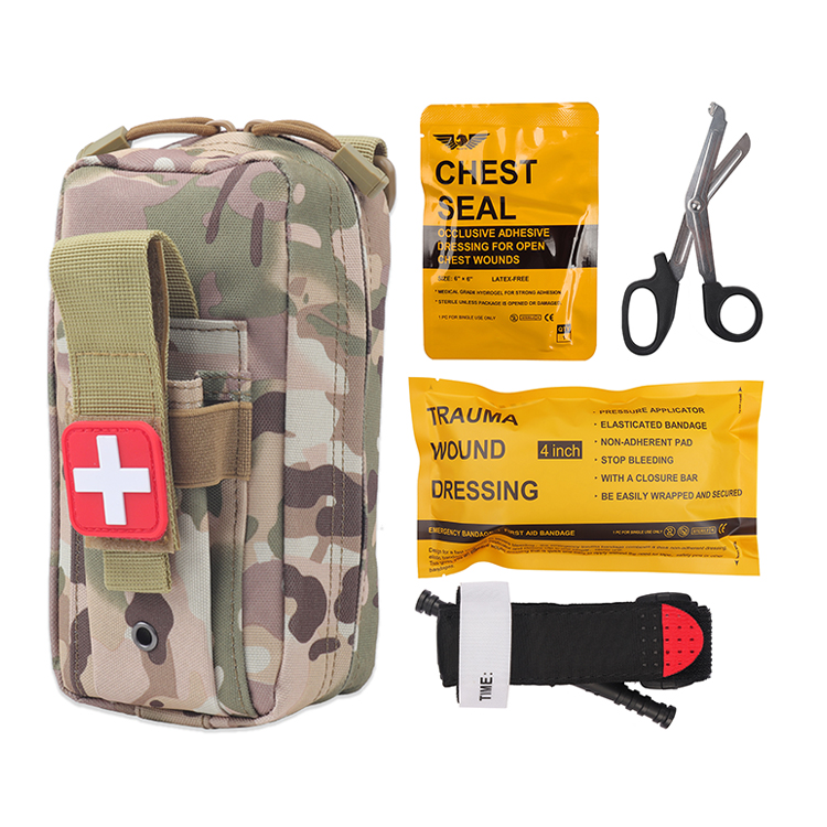 IFAK Pouch First Aid Kit Bag Empty Molle Tactical Medical Pouch Plate Carrier Medic Rescue Bag Emt First Med Pouches