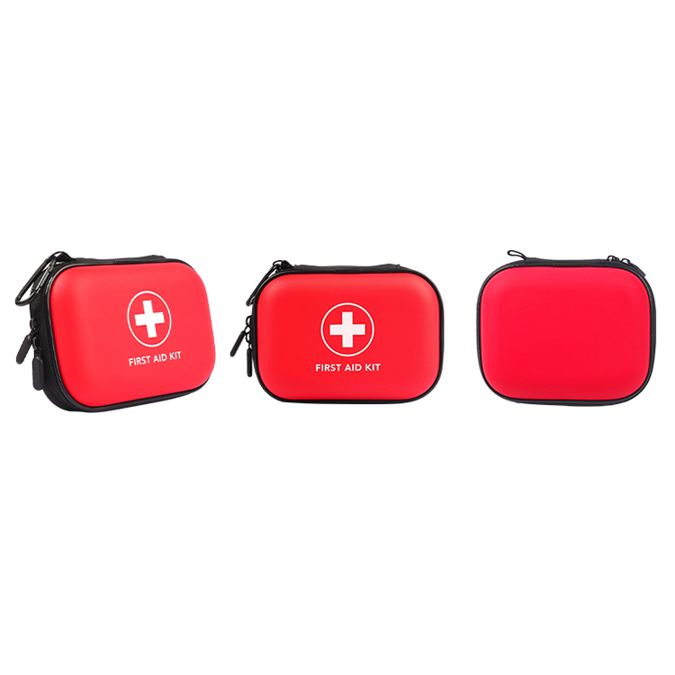 Small Durable Hard Shell Medical Kit Waterproof EVA First Aid Kit Supplies for Gift, Home, Sports, Car, Hiking