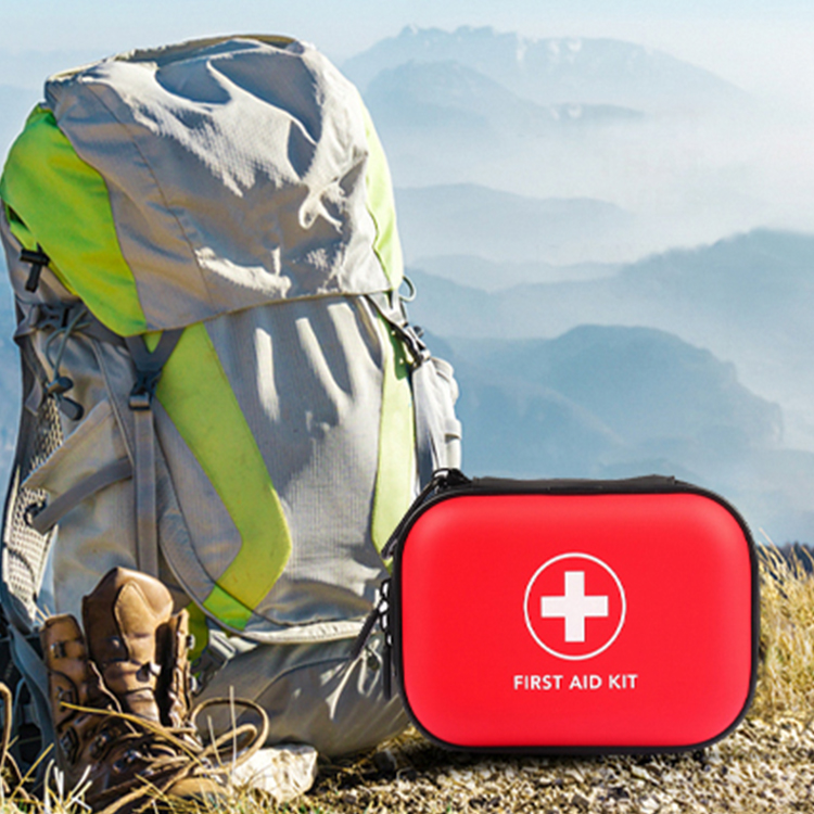 Small Durable Hard Shell Medical Kit Waterproof EVA First Aid Kit Supplies for Gift, Home, Sports, Car, Hiking