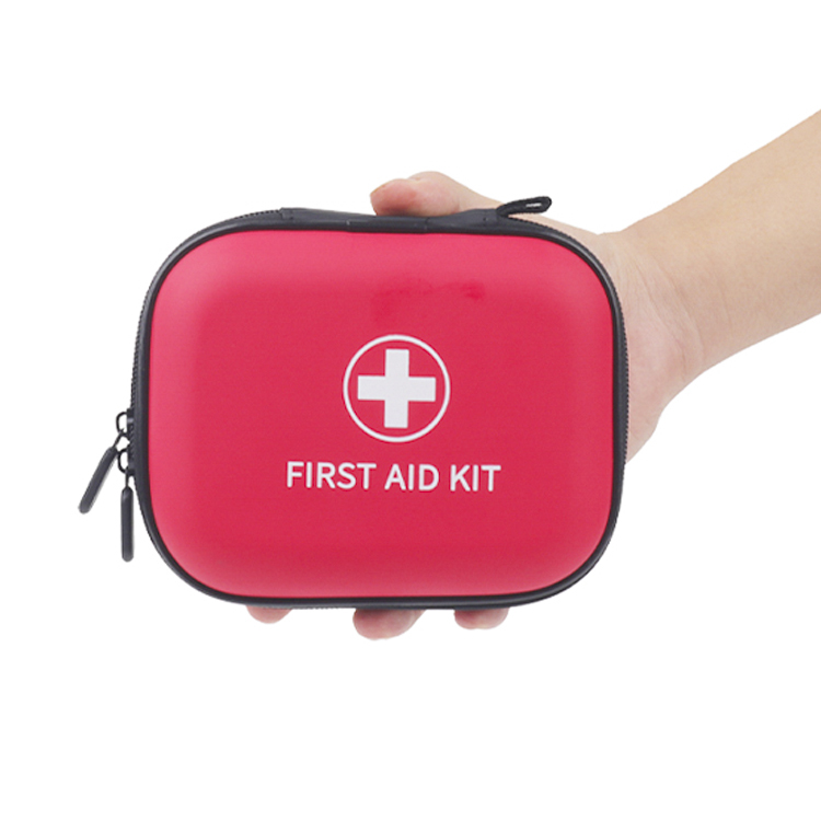 Small Durable Hard Shell Medical Kit Waterproof EVA First Aid Kit Supplies for Gift, Home, Sports, Car, Hiking