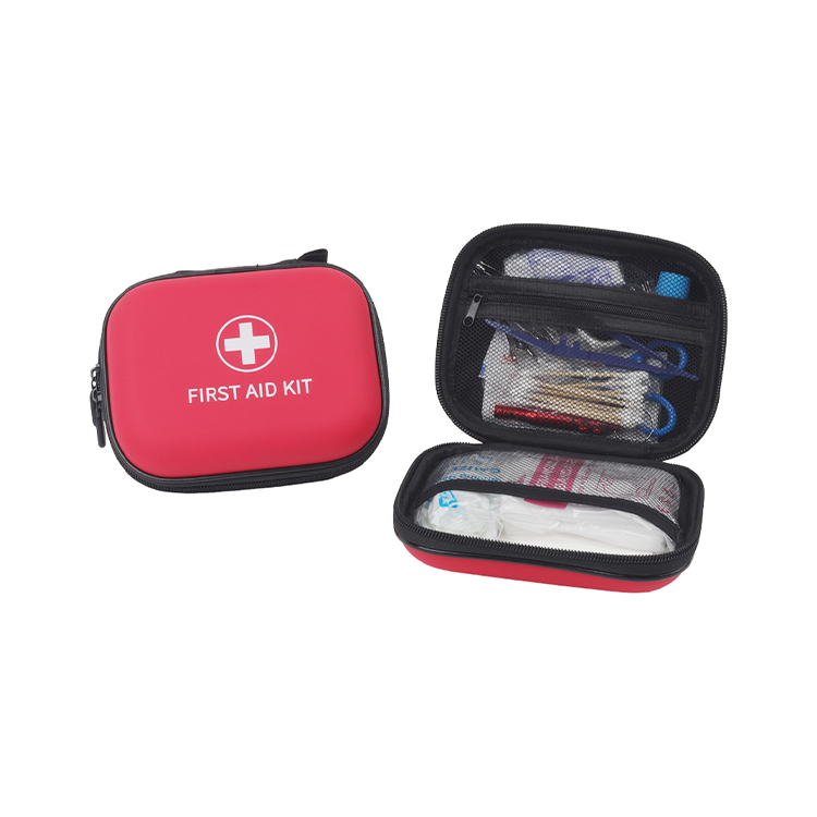 Small Durable Hard Shell Medical Kit Waterproof EVA First Aid Kit Supplies for Gift, Home, Sports, Car, Hiking
