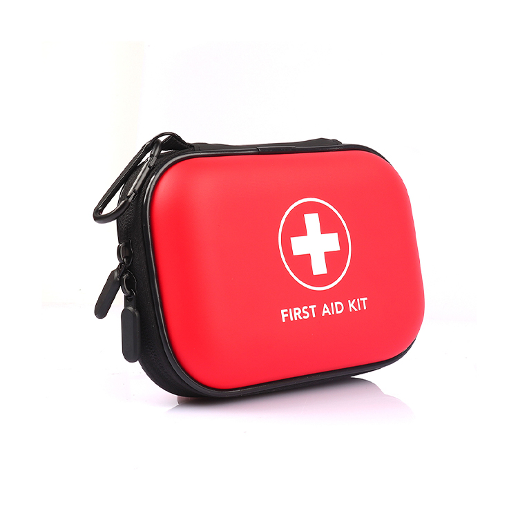 Small Durable Hard Shell Medical Kit Waterproof EVA First Aid Kit Supplies for Gift, Home, Sports, Car, Hiking