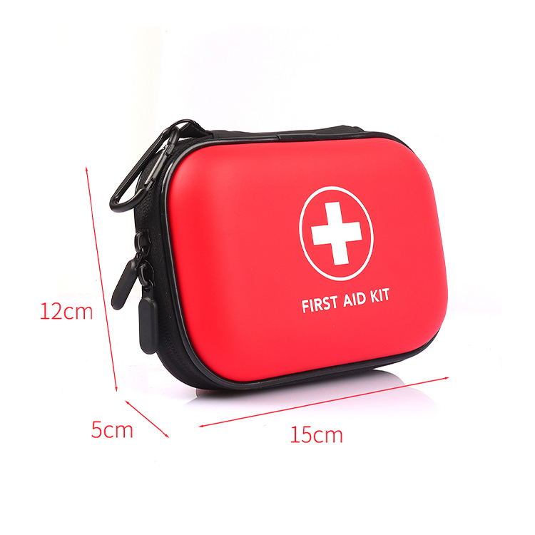 Small Durable Hard Shell Medical Kit Waterproof EVA First Aid Kit Supplies for Gift, Home, Sports, Car, Hiking