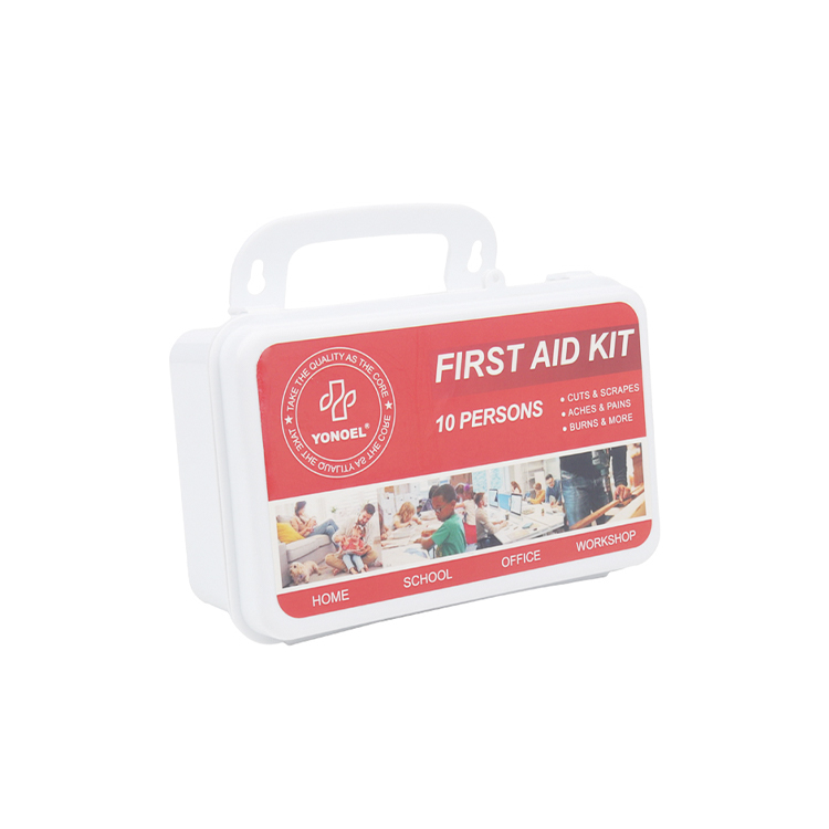 10 Persons First Aid Box Wall-Mounted First Aid Kit Emergency Waterproof Medical Kit for Home Car Office