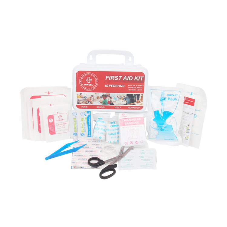 10 Persons First Aid Box Wall-Mounted First Aid Kit Emergency Waterproof Medical Kit for Home Car Office