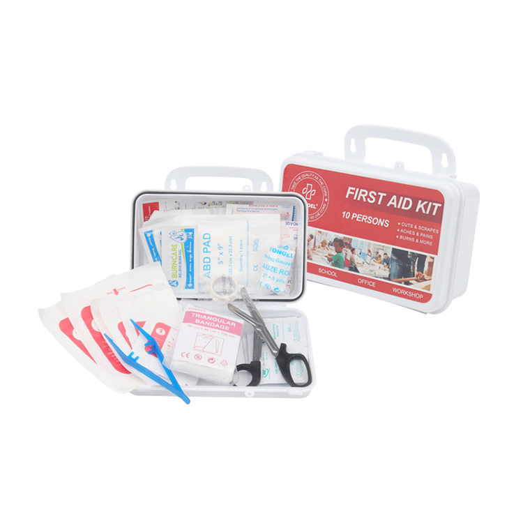 10 Persons First Aid Box Wall-Mounted First Aid Kit Emergency Waterproof Medical Kit for Home Car Office