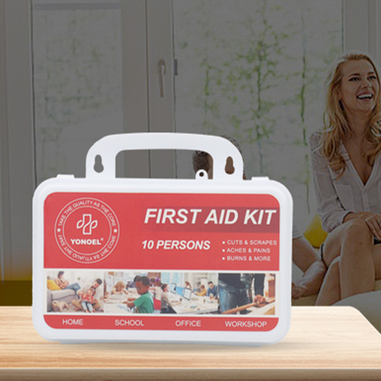 10 Persons First Aid Box Wall-Mounted First Aid Kit Emergency Waterproof Medical Kit for Home Car Office