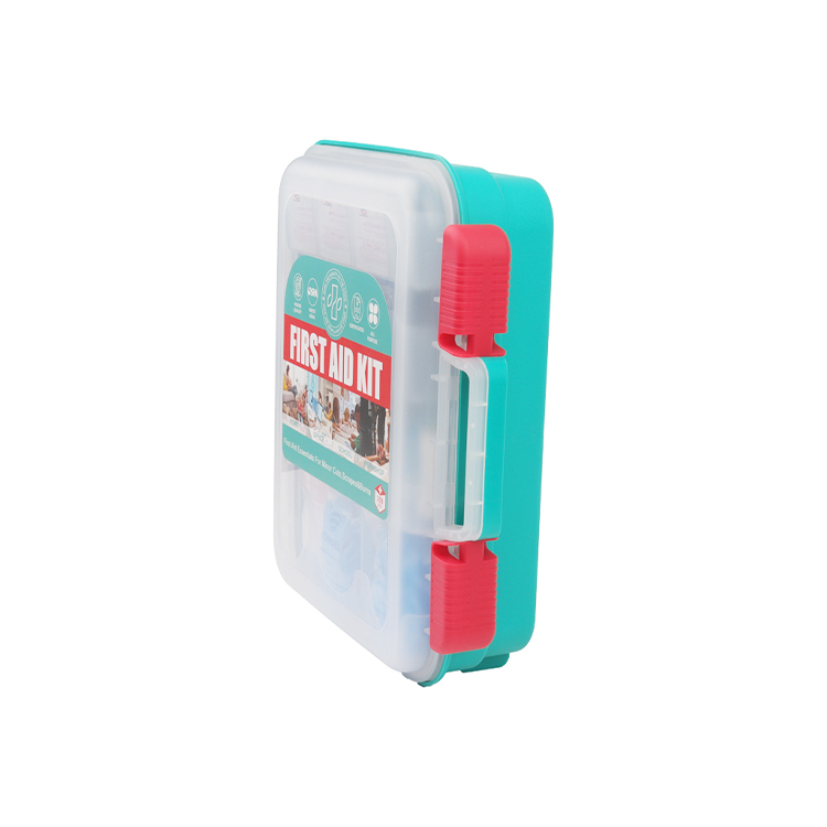 358 Pieces Waterproof First Aid Kit Wall Mounted All-Purpose Emergency Survival First Aid Kit for Outdoor Home School Office