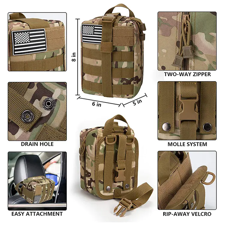 Combat Military First Aid Kit vs. Civilian First Aid Kit: Key Differences