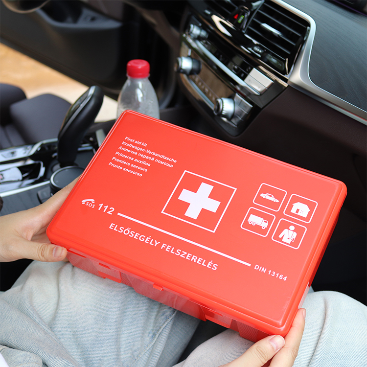 DIN 13164 Hard Case Car First Aid Kit