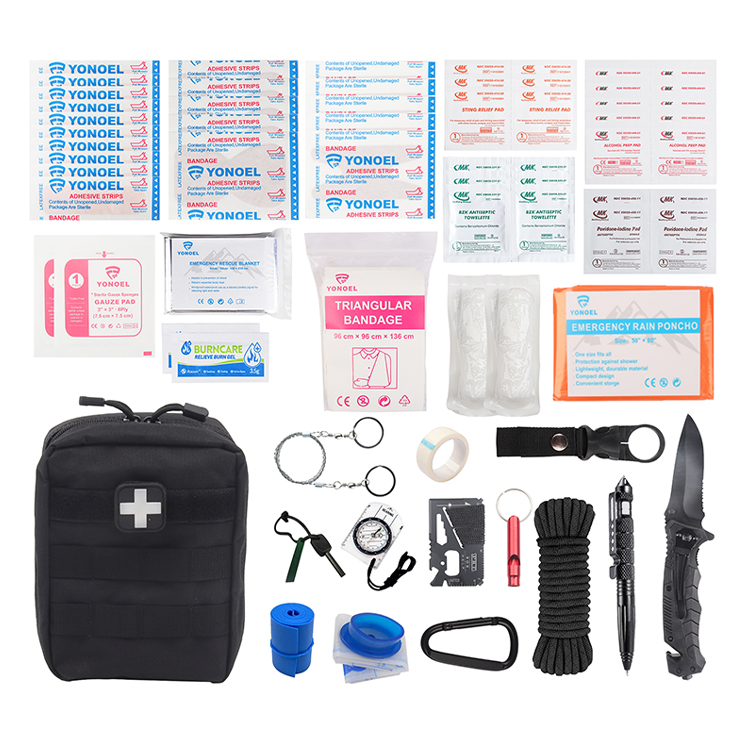 First Aid Kit for Workplace and Home Emergency Use